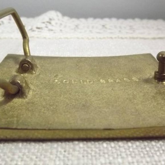 Vintage Avenge Cyanamid Agricultural Belt Buckle - Picture 5 of 8